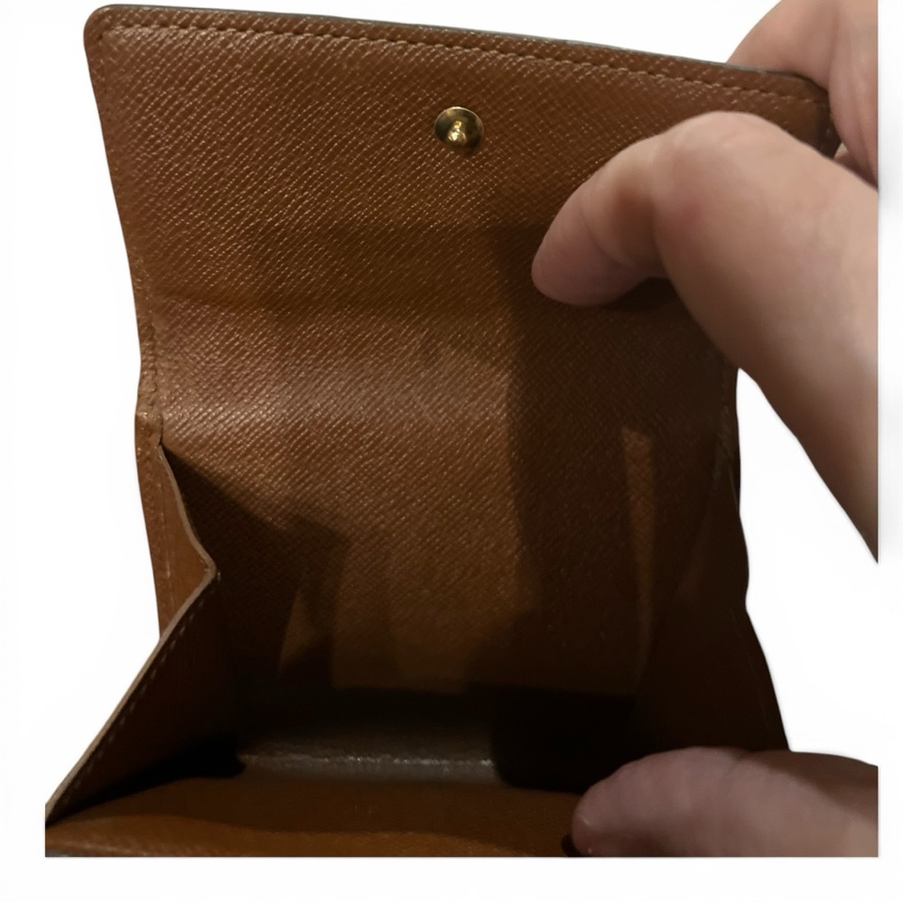 Louis Vuitton Elise Wallet Monogram Vintage Snap Compact Made USA - Picture 4 of 11